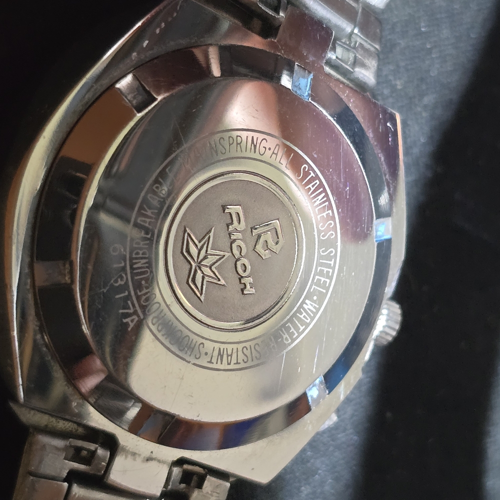 Ricoh Stainless Steel Watch
